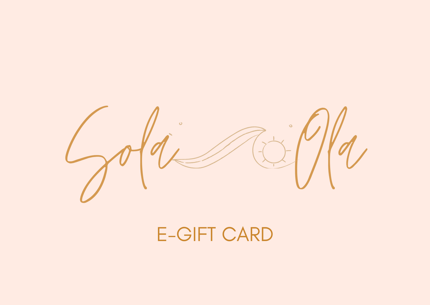 SOLAOLA Gift Card