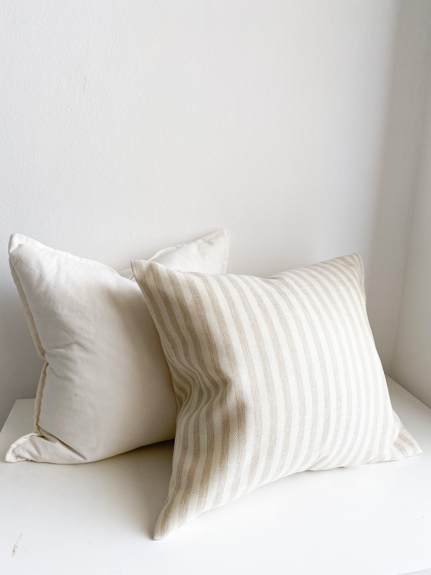 Line Pillow - Beige