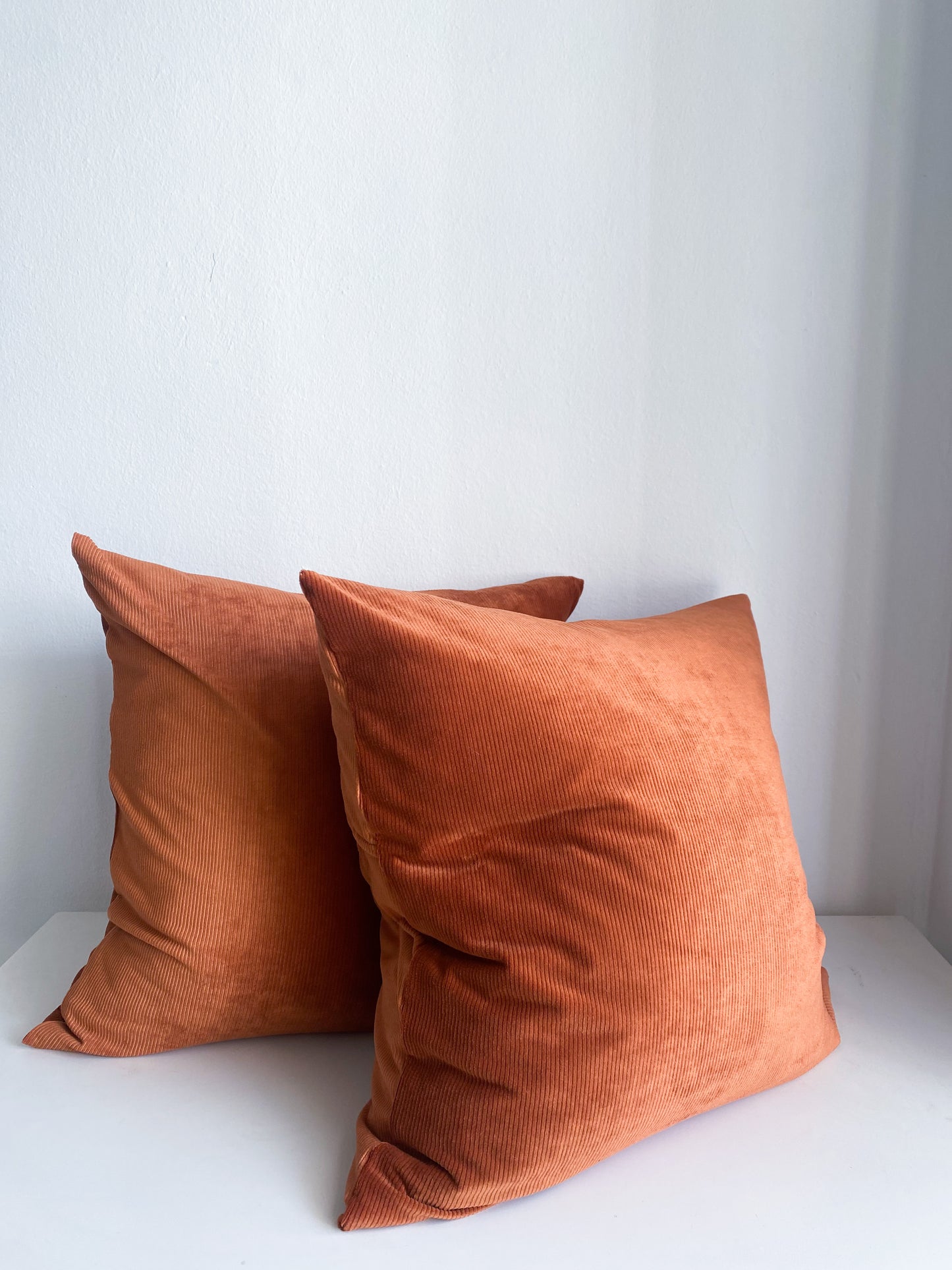 Terracotta Velvet Pillow