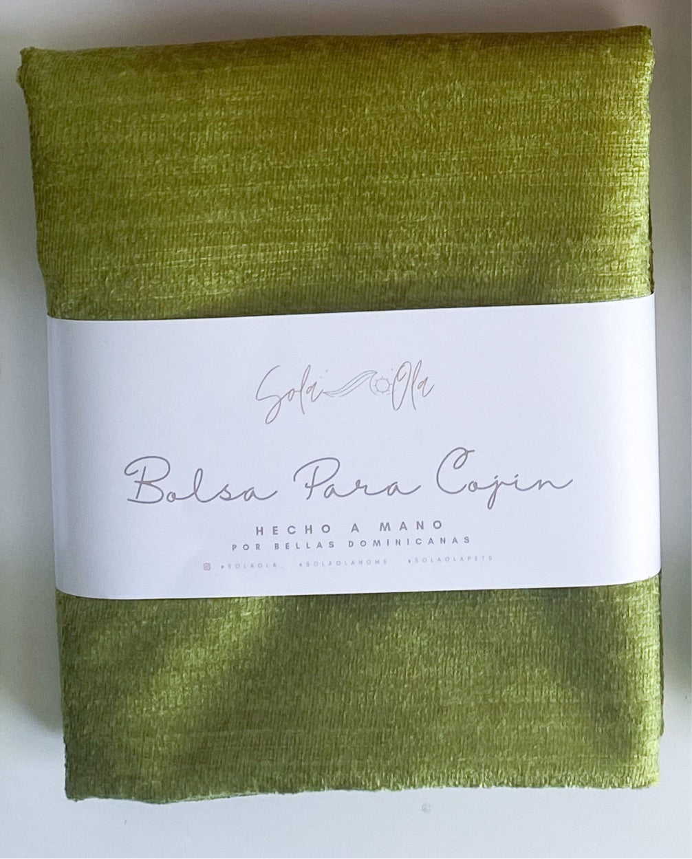 Matcha Velvet Pillow