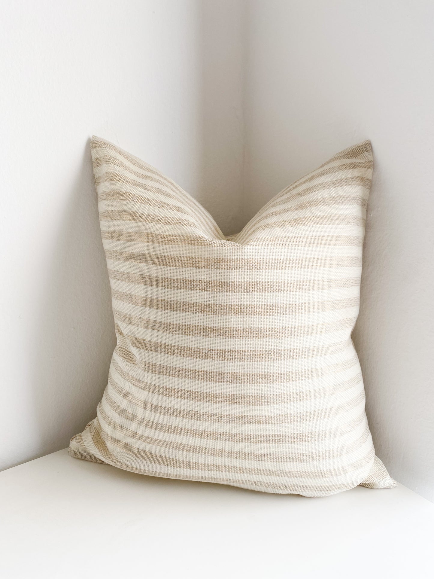 Line Pillow - Beige