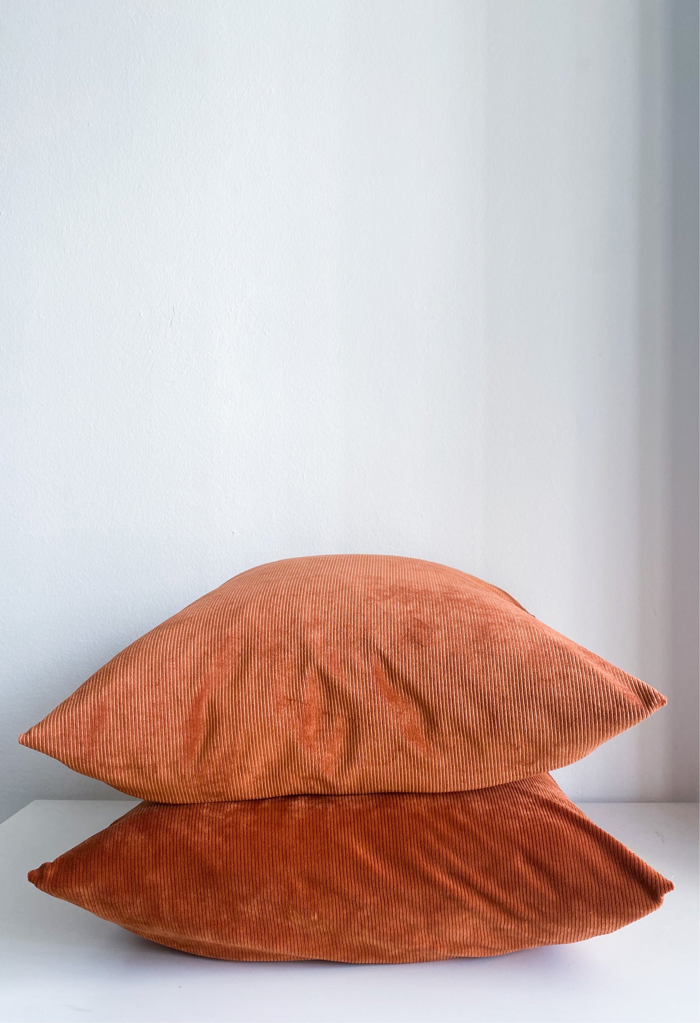 Terracotta Velvet Pillow